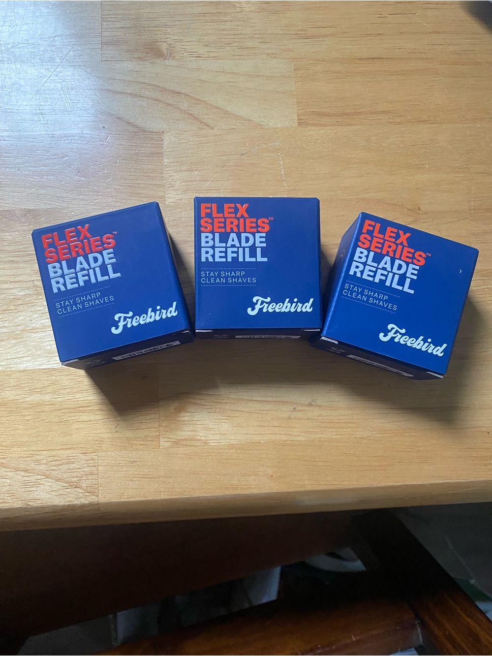 3 Freebird Flex Series Blade Refills